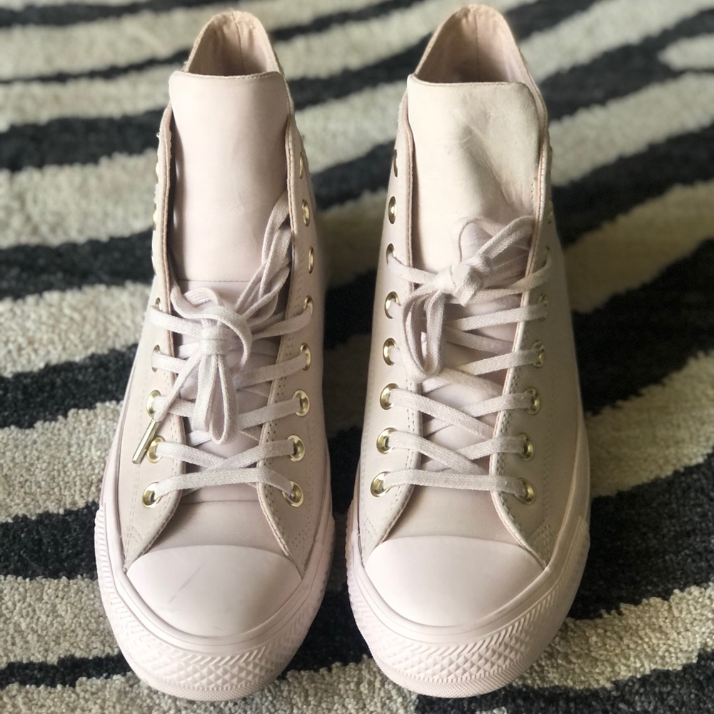 Converse Special Edition L/Pink High Top Sneakers